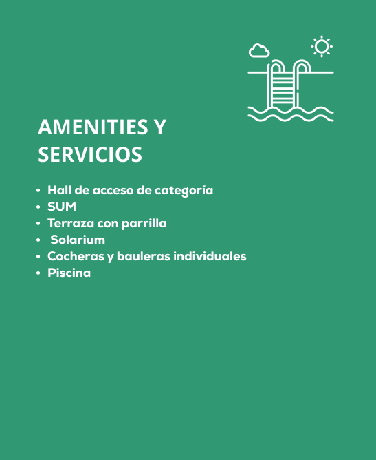 Amenities y servicios